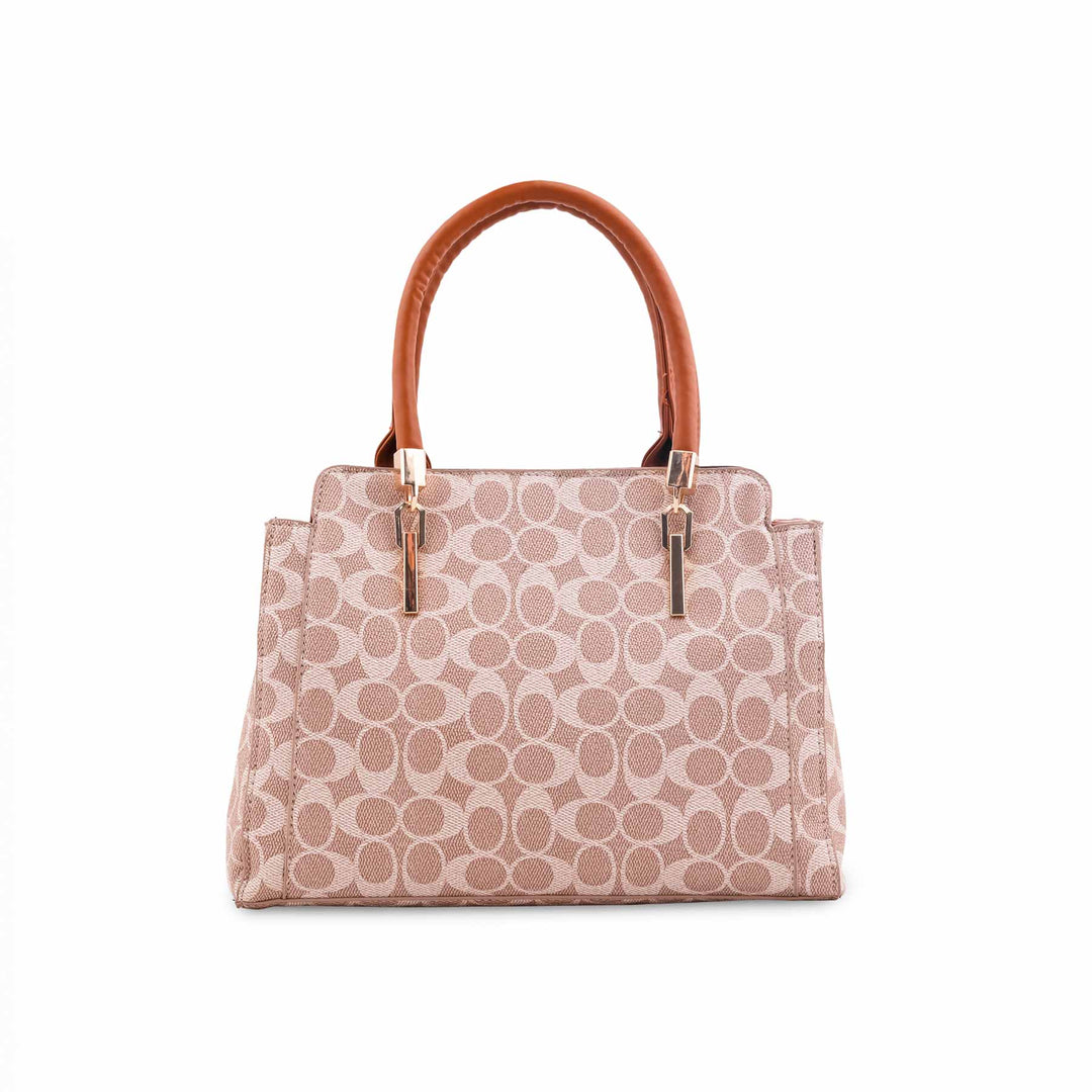 Fawn Formal Hand Bag For Ladies P36622