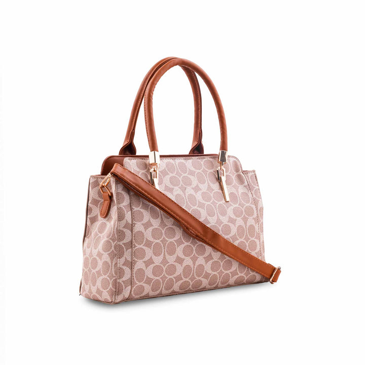 Fawn Formal Hand Bag For Ladies P36622