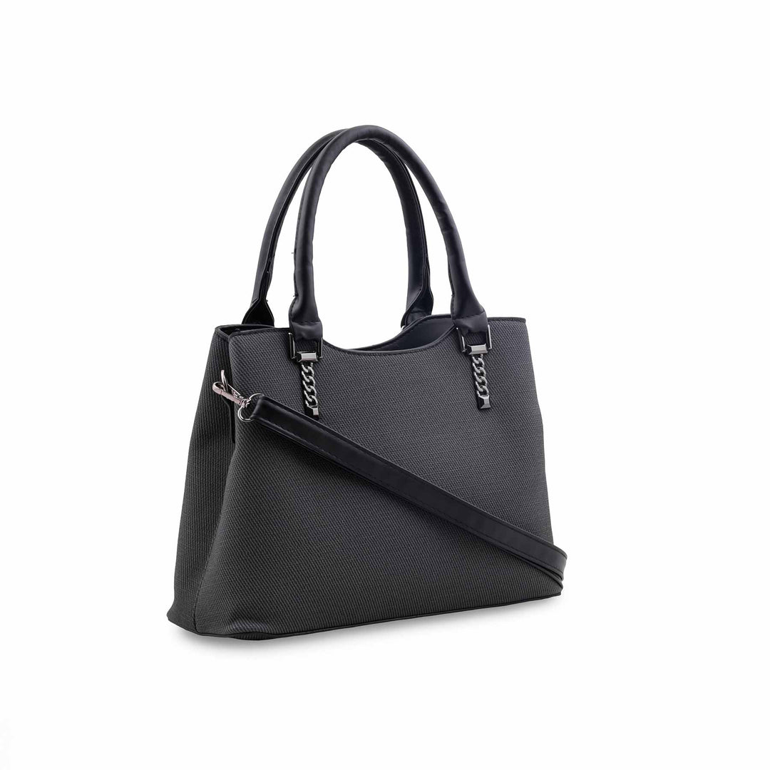 Black Formal Hand Bag For Women P36626