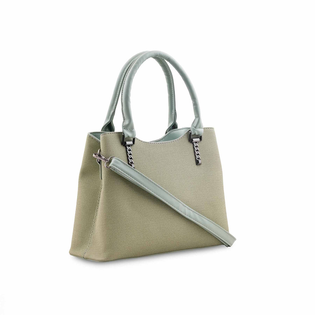 Green Formal Hand Bag For Ladies P36626