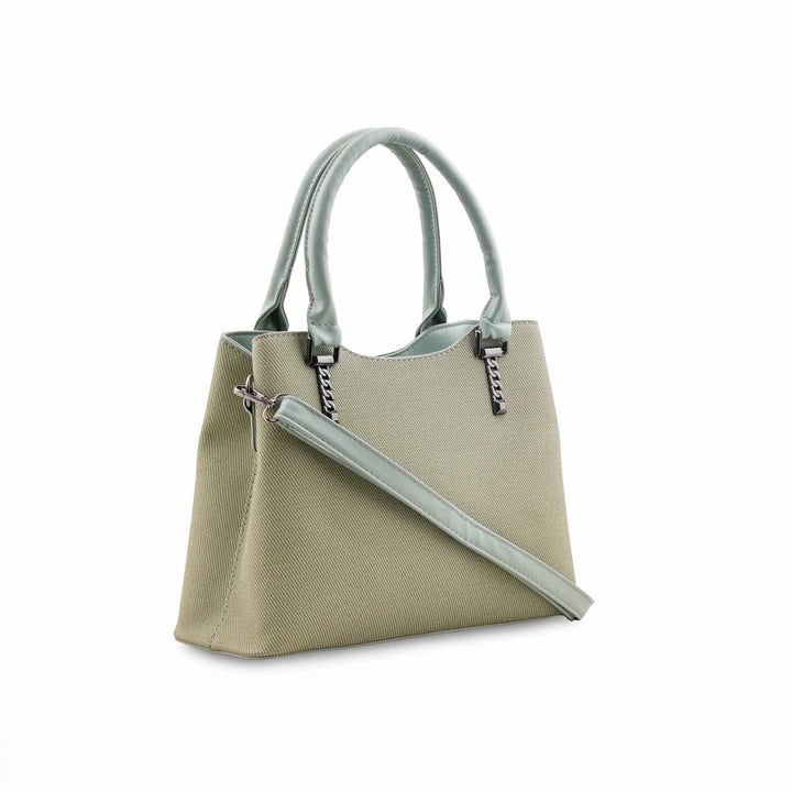 Green Formal Hand Bag For Ladies P36626