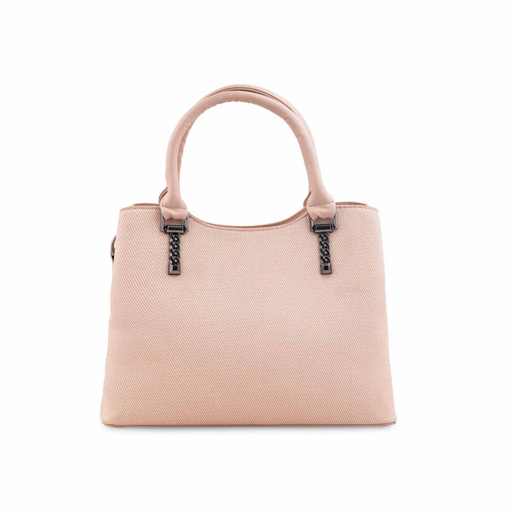 Beige Formal Hand Bag For Women P36626