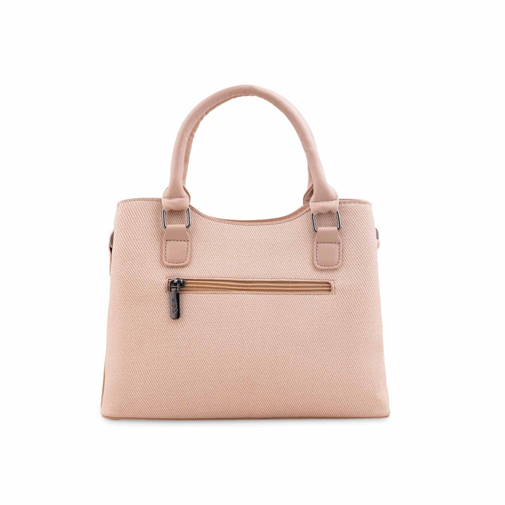 Beige Formal Hand Bag For Women P36626