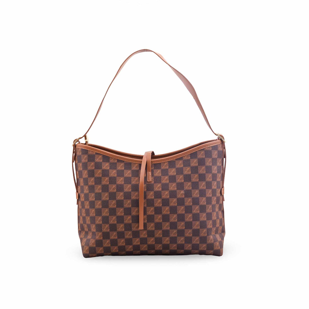 Brown Formal Shoulder Bag For Women P36639
