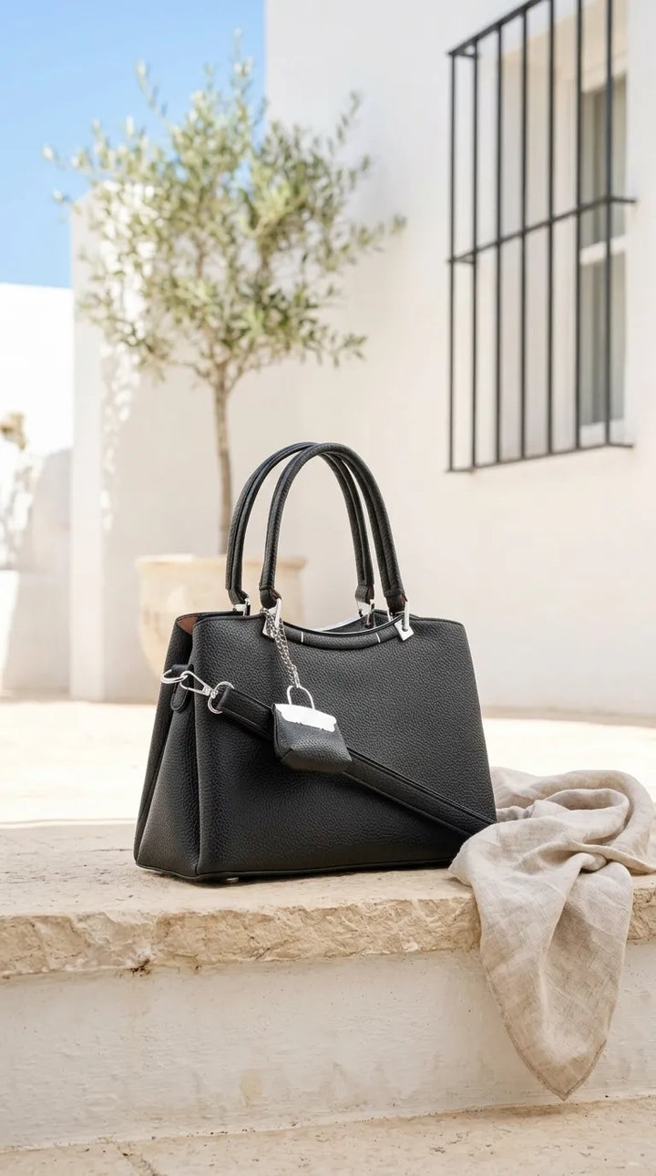 Black Formal Hand Bag For Women P36648