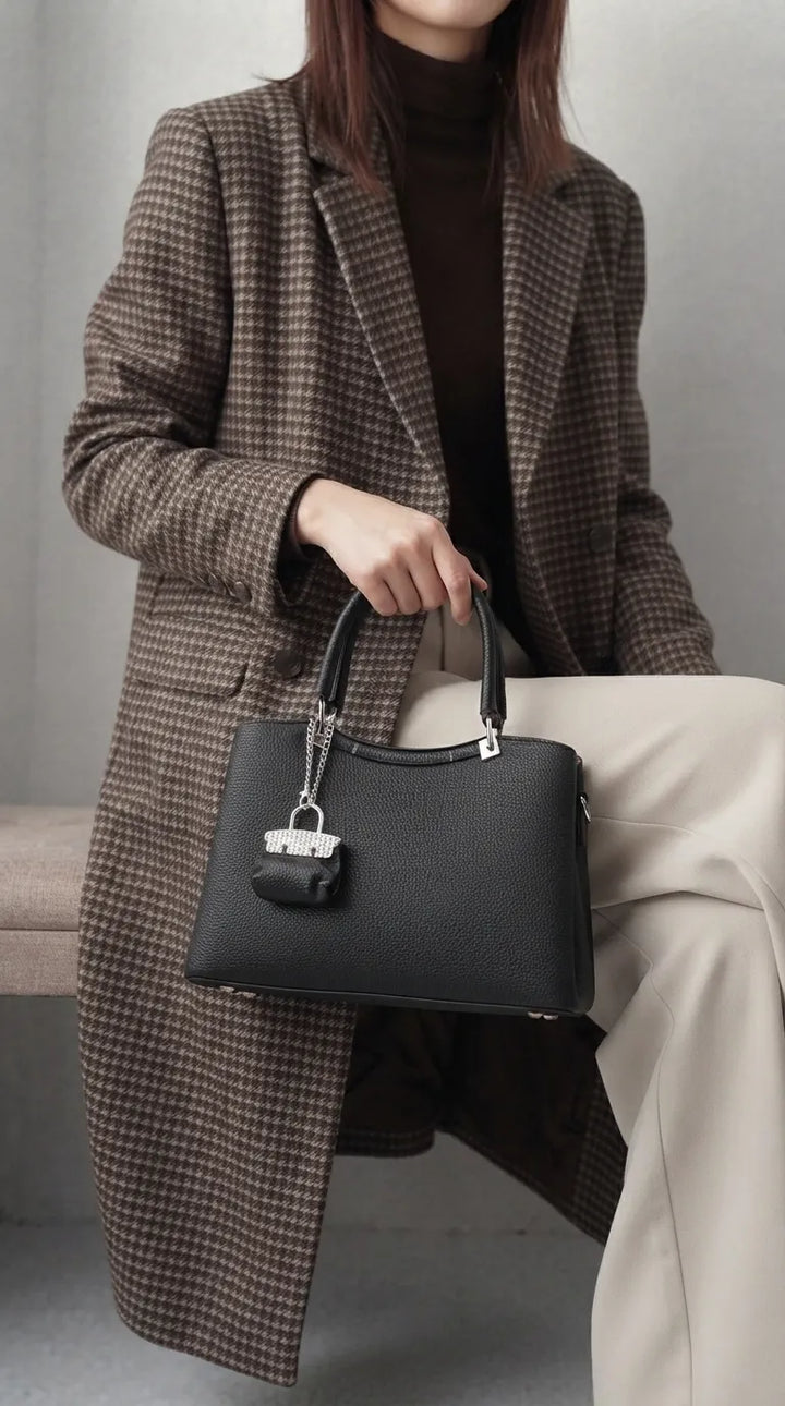 Black Formal Hand Bag For Women P36648