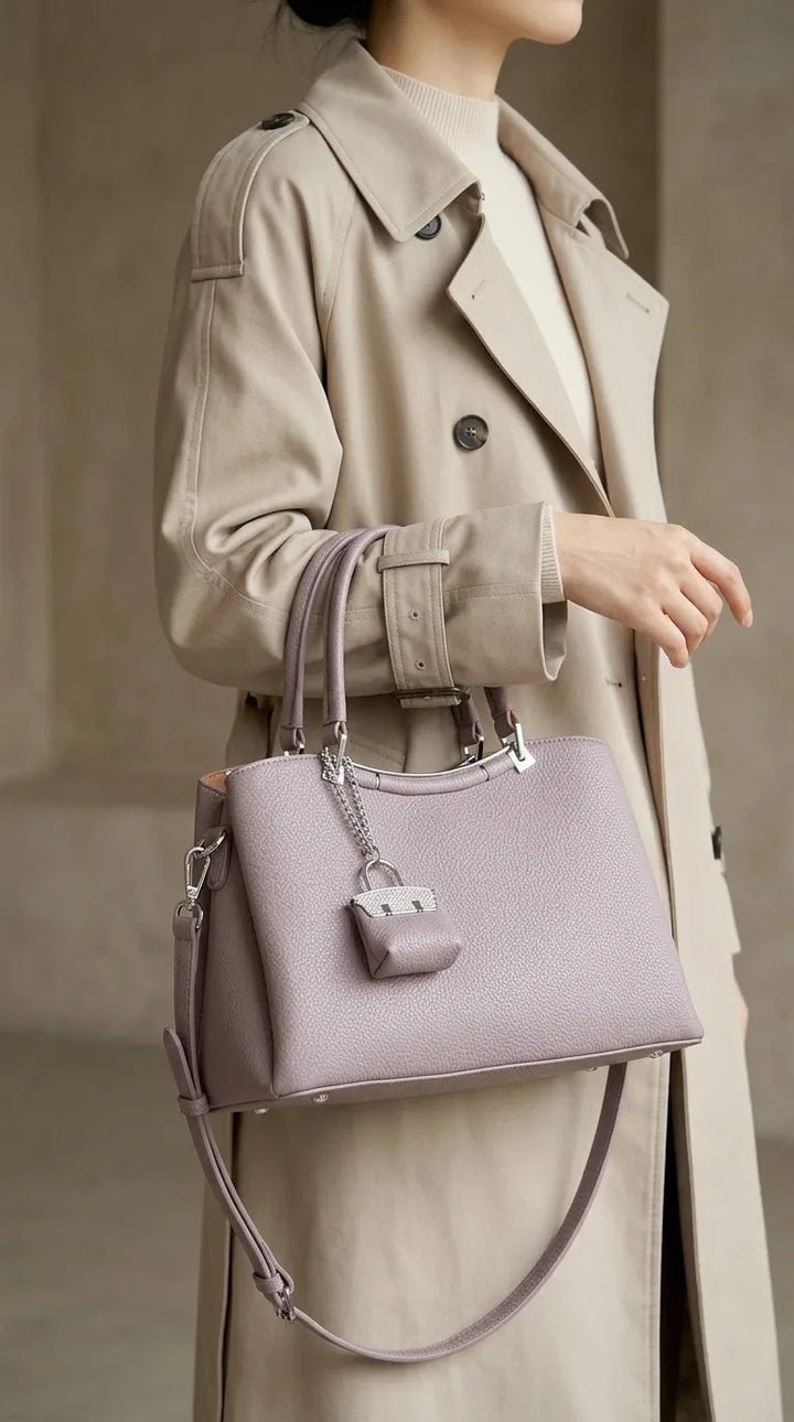 Purple Formal Hand Bag For Women P36648