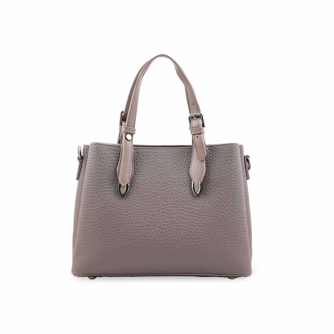 Grey Formal Hand Bag For Women P36649