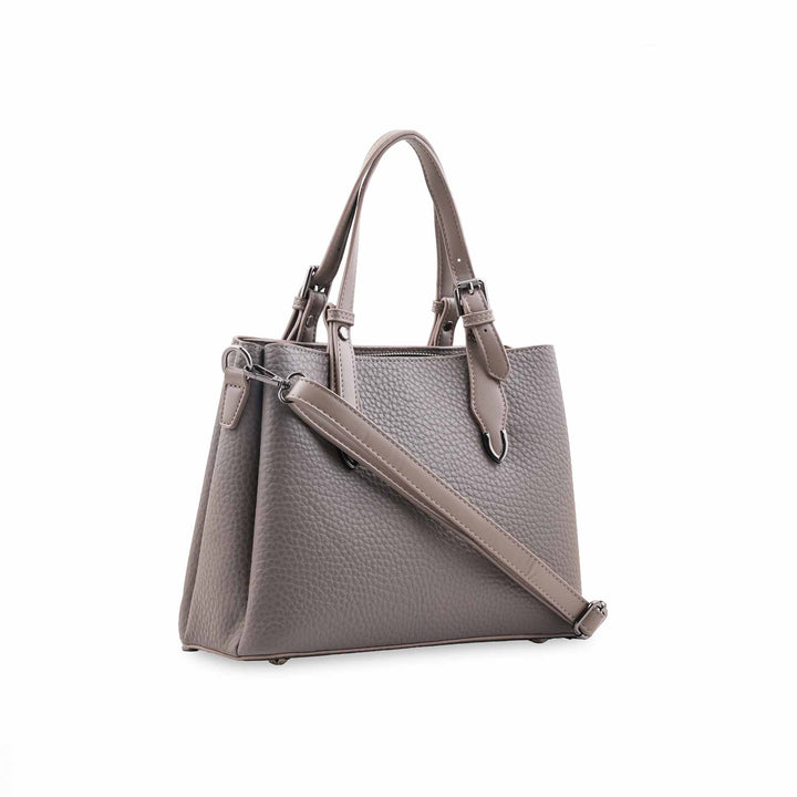 Grey Formal Hand Bag For Women P36649