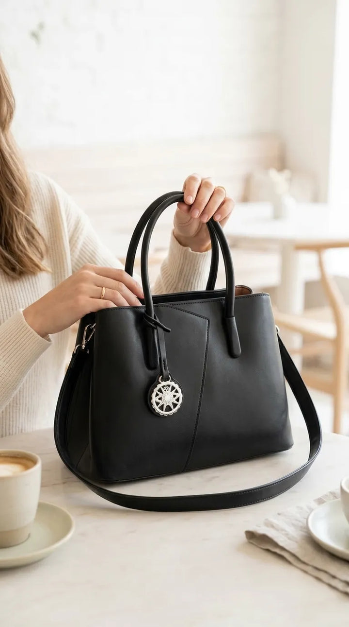 Black Formal Hand Bag For Women P36650