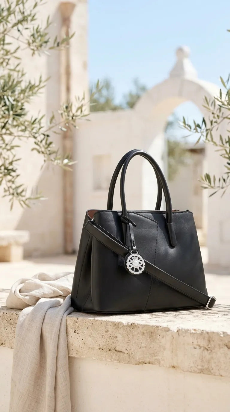 Black Formal Hand Bag For Women P36650
