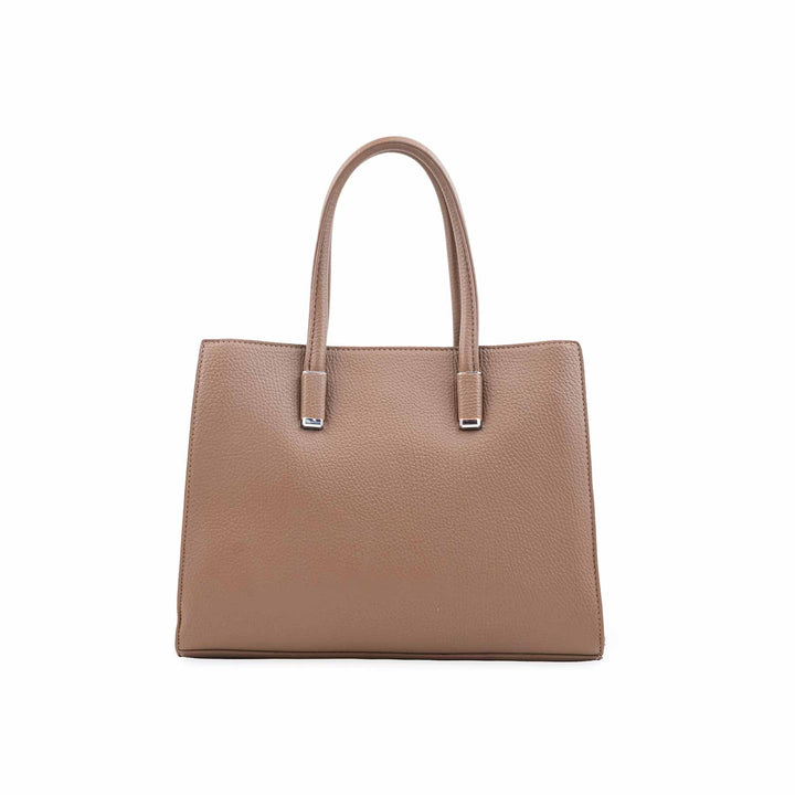 Beige Formal Hand Bag For Women P36651