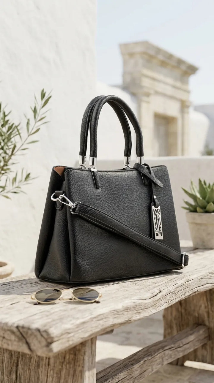Black Formal Hand Bag For Women P36652