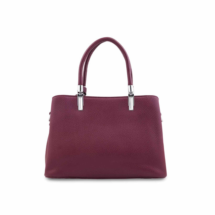 Maroon Formal Hand Bag For Women P36652
