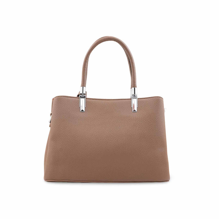 Beige Formal Hand Bag For Women P36652