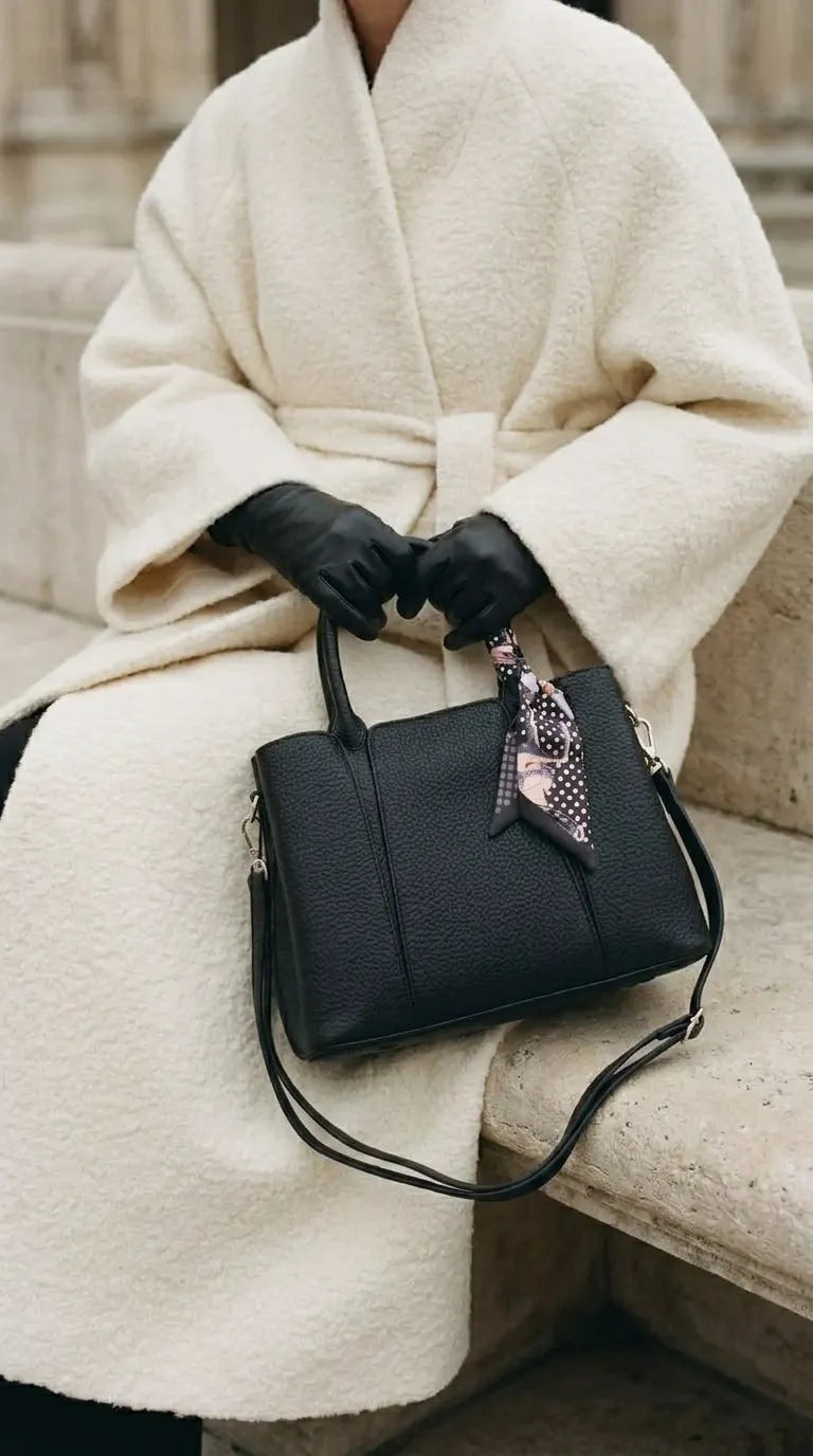 Black Formal Hand Bag For Women P36653