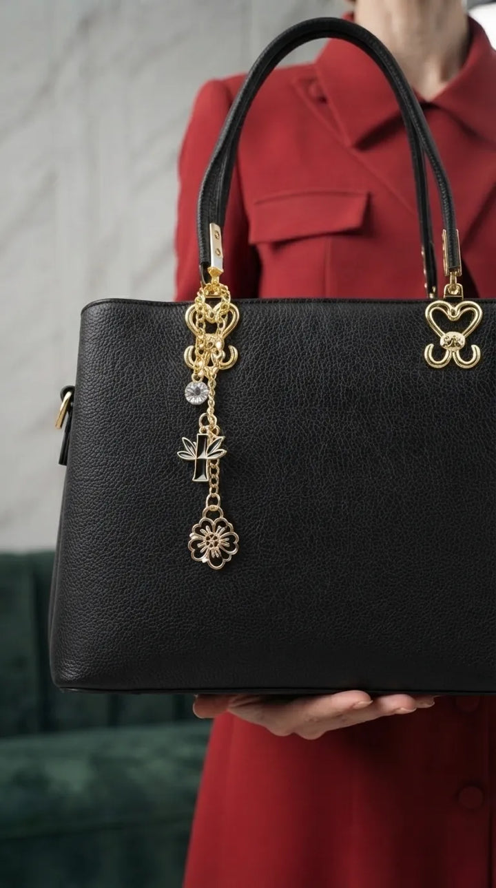Black Formal Hand Bag For Women P36654