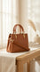 Mustard Formal Hand Bag For Women P36655