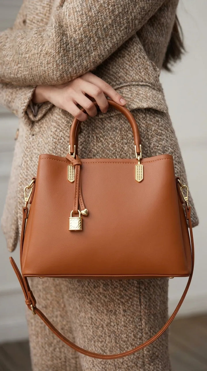 Mustard Formal Hand Bag For Women P36655