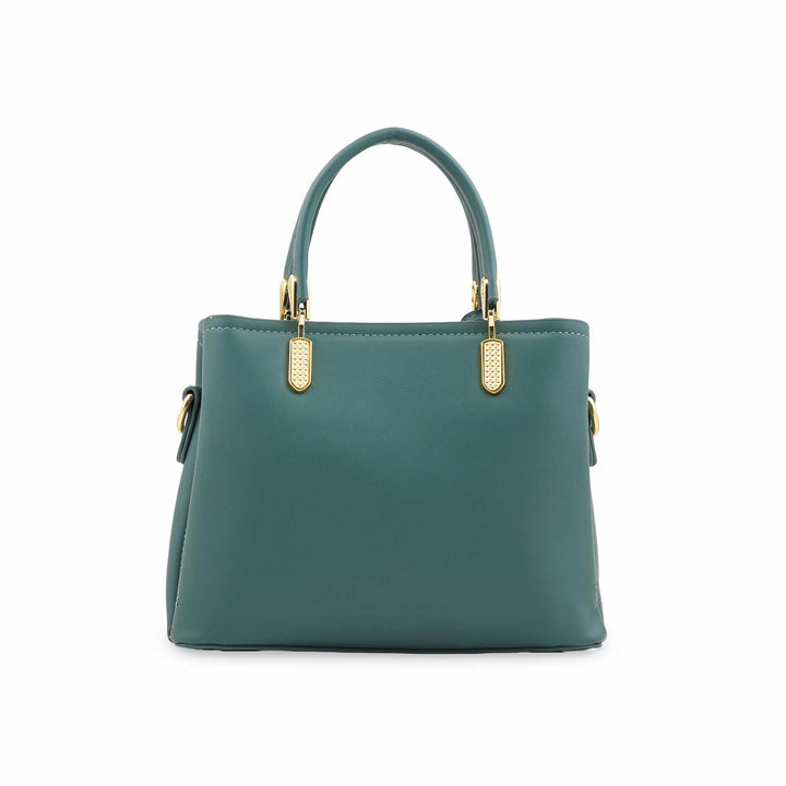 Green Formal Hand Bag For Women P36655