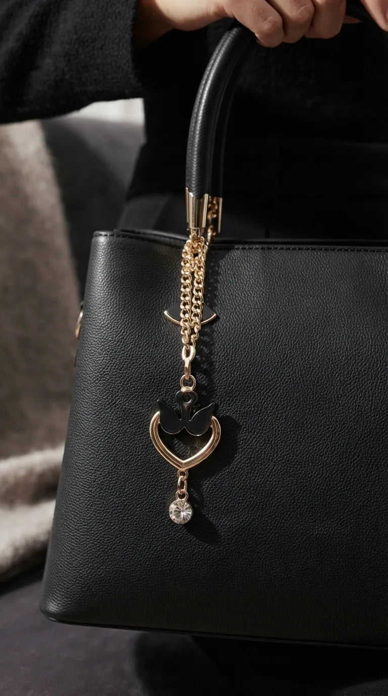 Black Formal Hand Bag For Women P36656