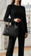 Black Formal Hand Bag For Women P36656