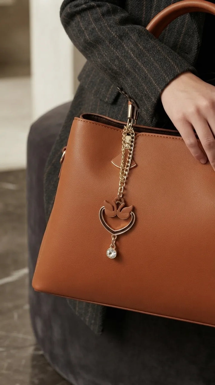 Mustard Formal Hand Bag For Women P36656