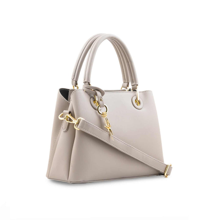 Grey Formal Hand Bag For Women P36657