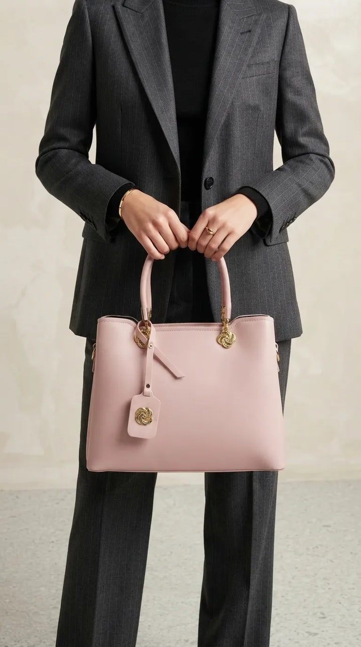 Pink Formal Hand Bag For Women P36660