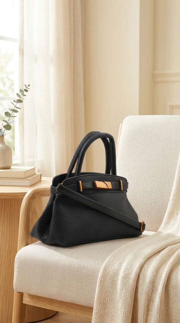 Black Formal Hand Bag For Women P36661