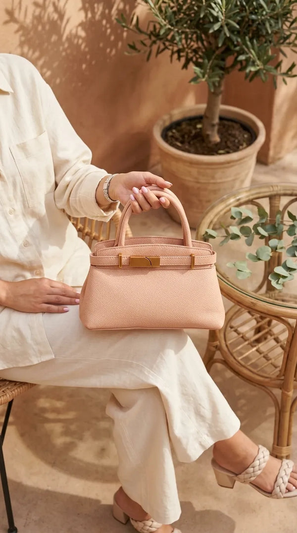 Pink Formal Hand Bag For Women P36661