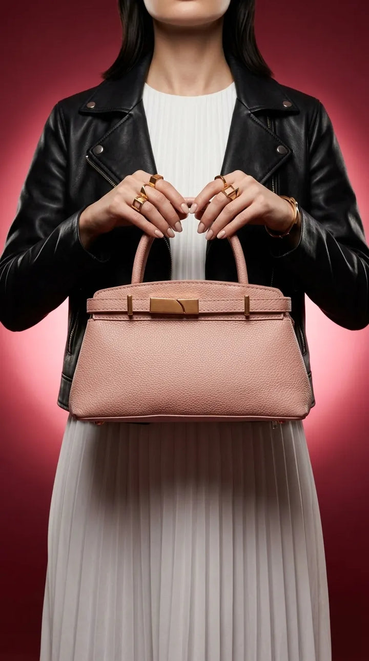 Pink Formal Hand Bag For Women P36661