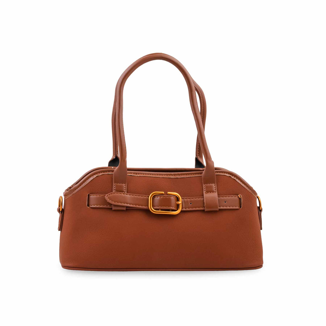 Mustard Formal Hand Bag For Women P36662