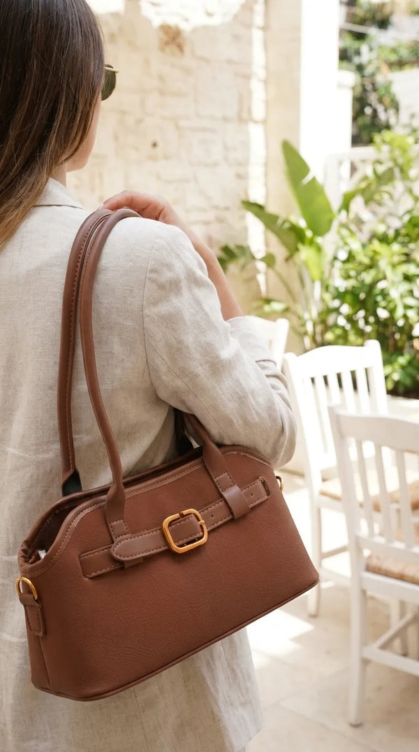 Mustard Formal Hand Bag For Women P36662