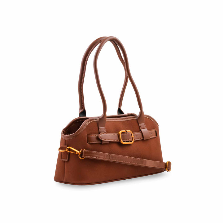 Mustard Formal Hand Bag For Women P36662