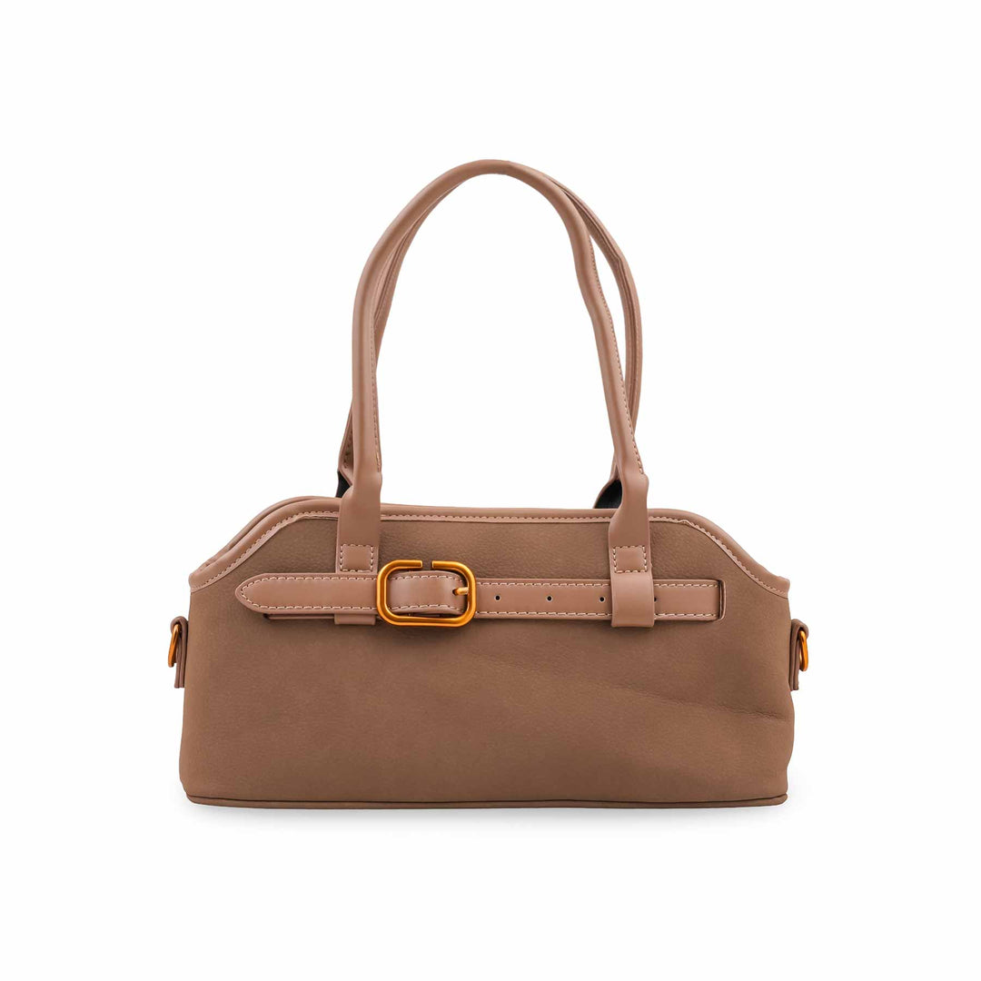 Beige Formal Hand Bag For Women P36662