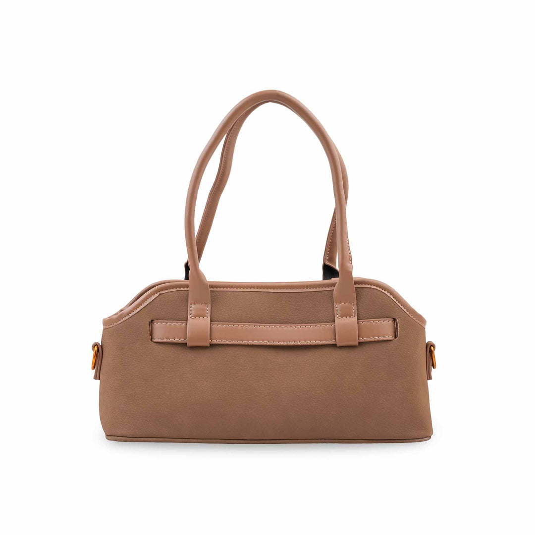 Beige Formal Hand Bag For Women P36662