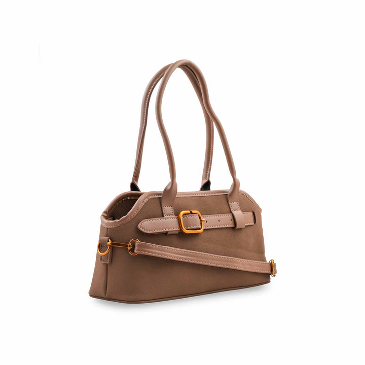 Beige Formal Hand Bag For Women P36662