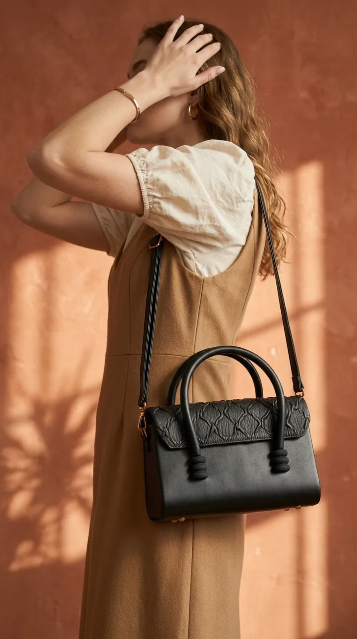 Black Formal Hand Bag For Women P36663