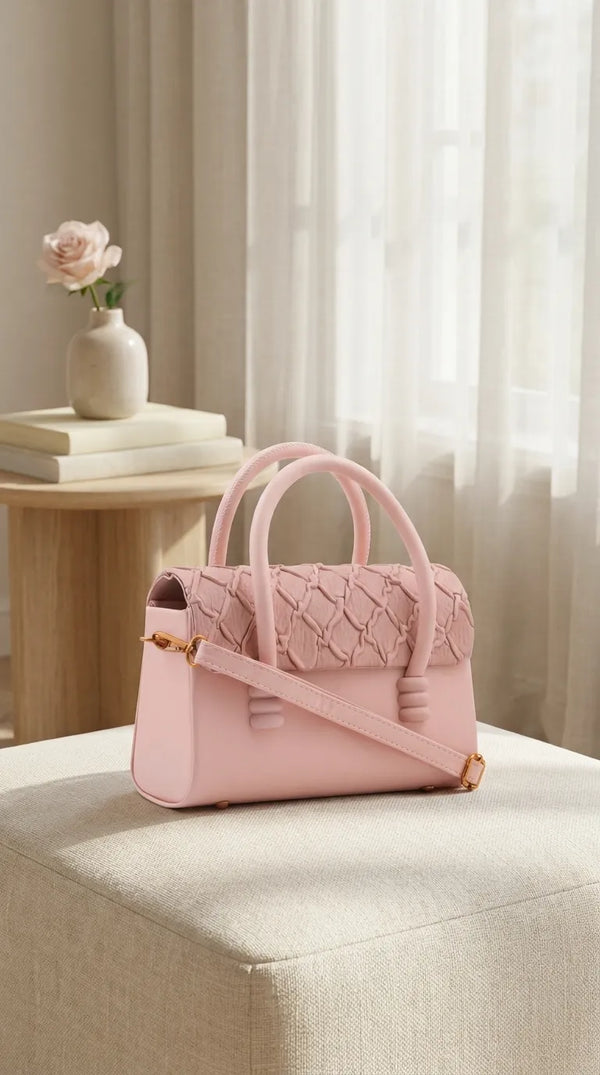 Pink Formal Hand Bag For Women P36663