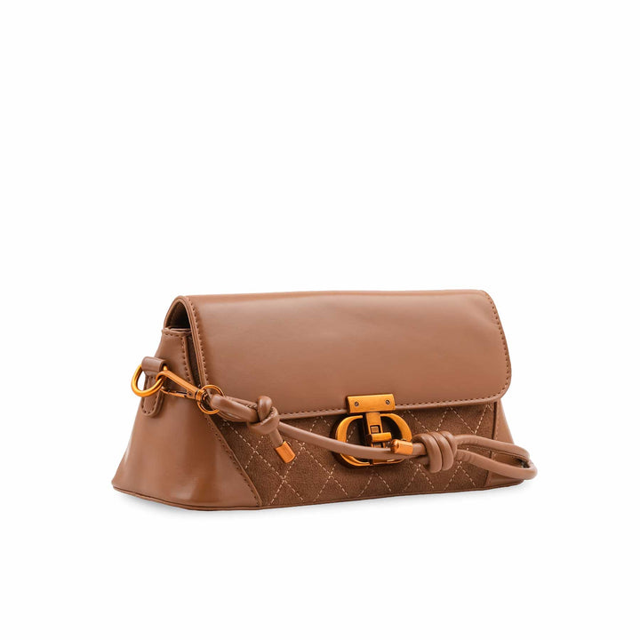 Apricot Formal Shoulder Bag For Women P36664