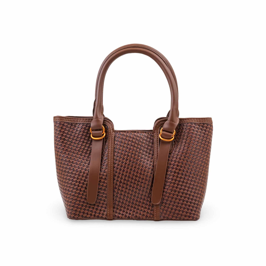 Brown Formal Shoulder Bag For Women P36665