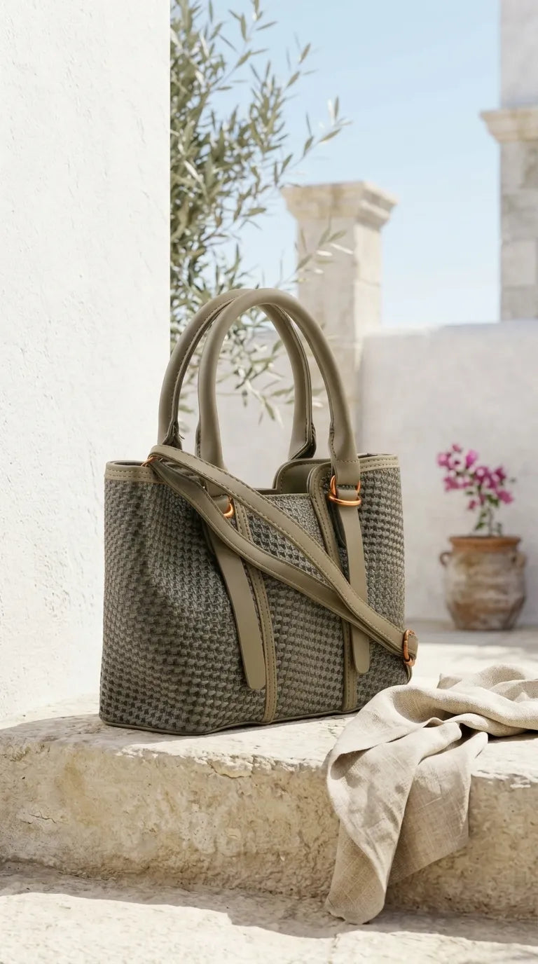 Green Formal Shoulder Bag For Women P36665