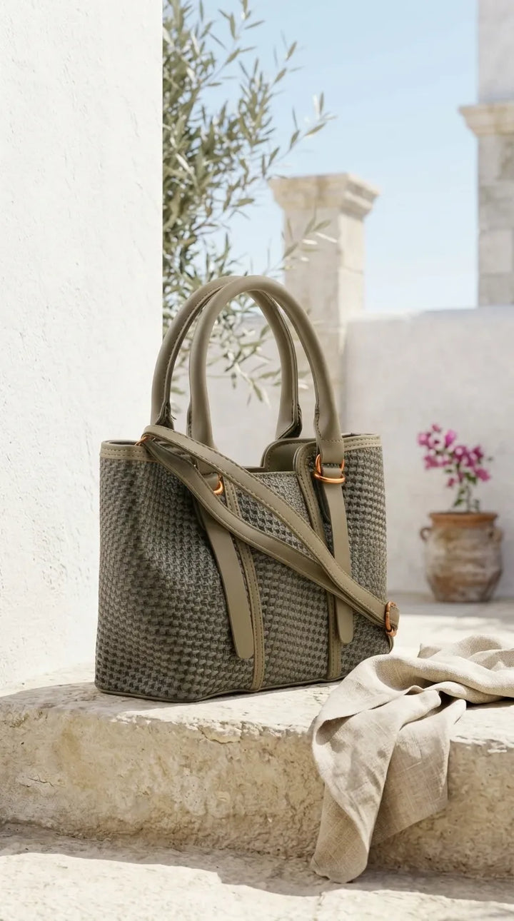 Green Formal Shoulder Bag For Women P36665