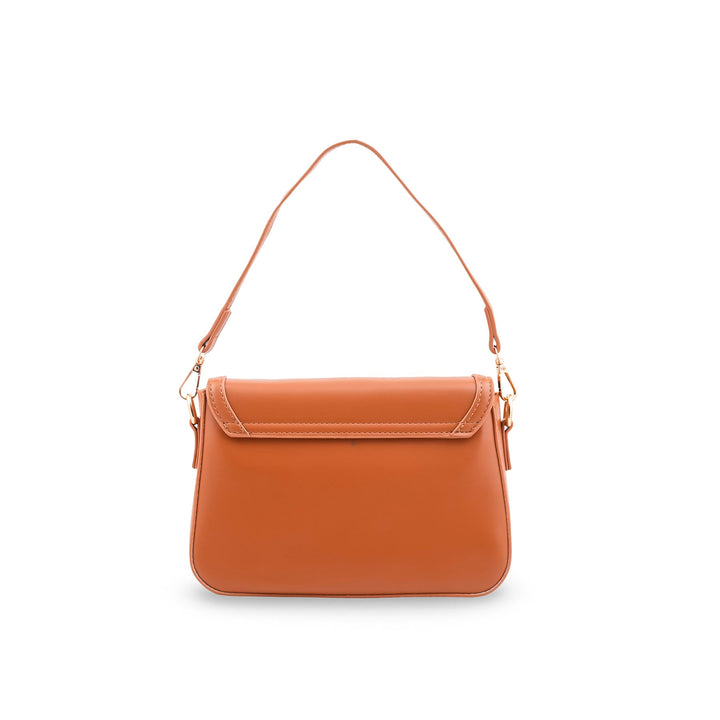 Mustard Formal Shoulder Bag For Ladies P36667