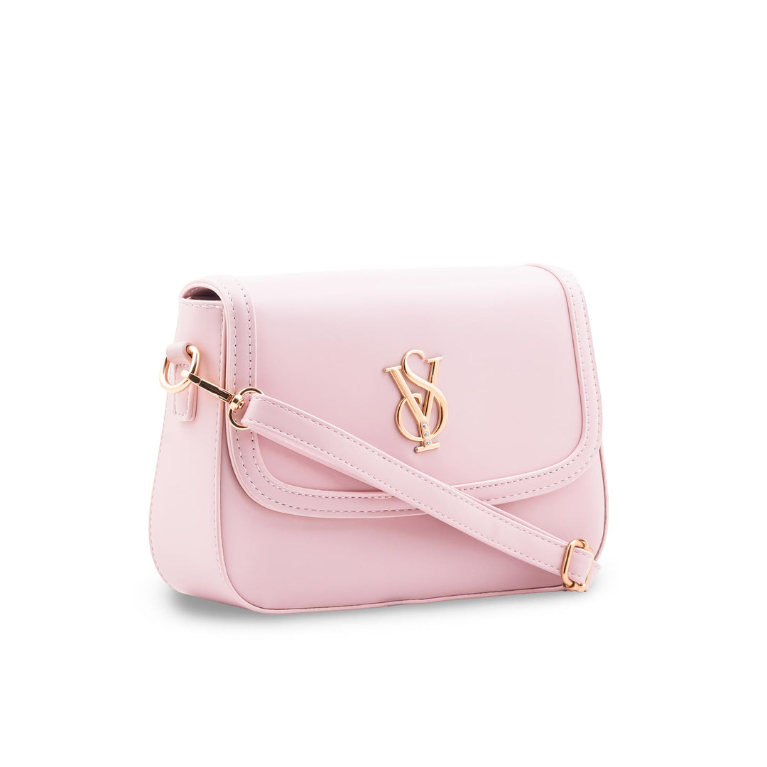 Pink Formal Shoulder Bag For Ladies P36667