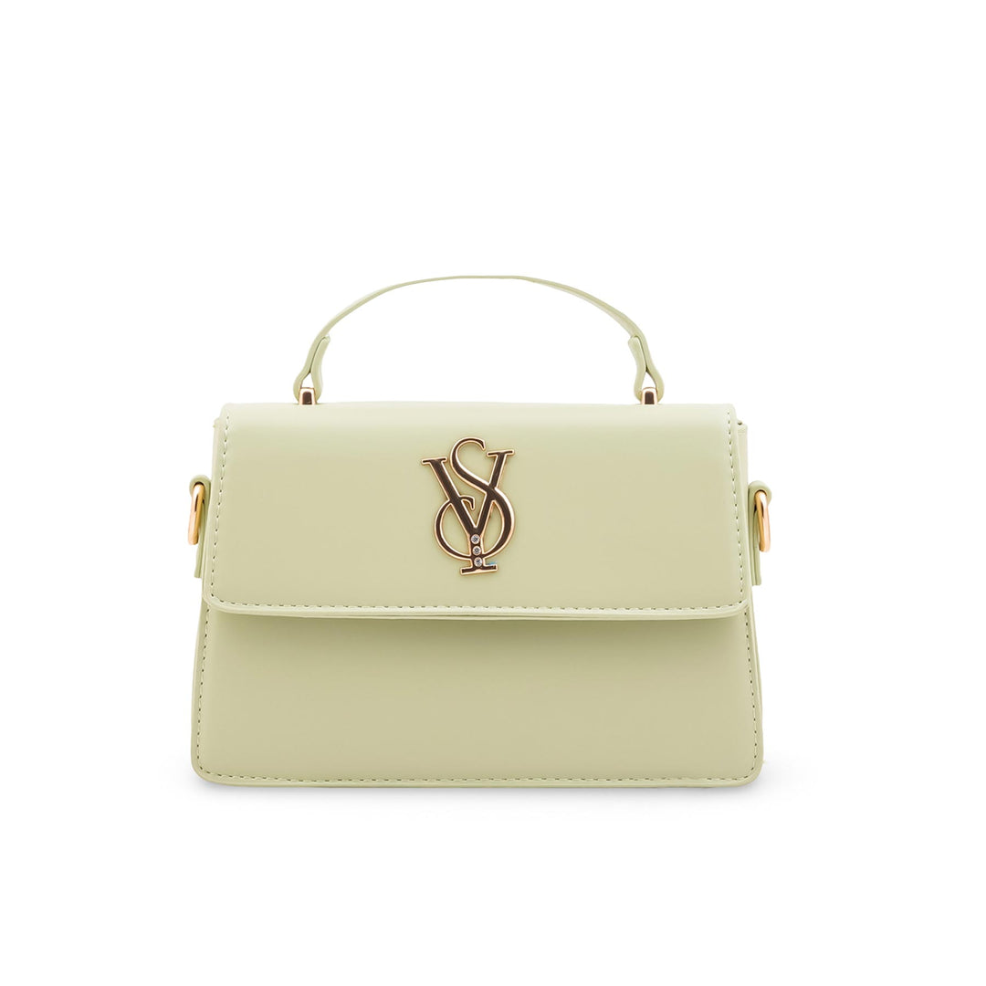 Green Formal Shoulder Bag For Ladies P36668