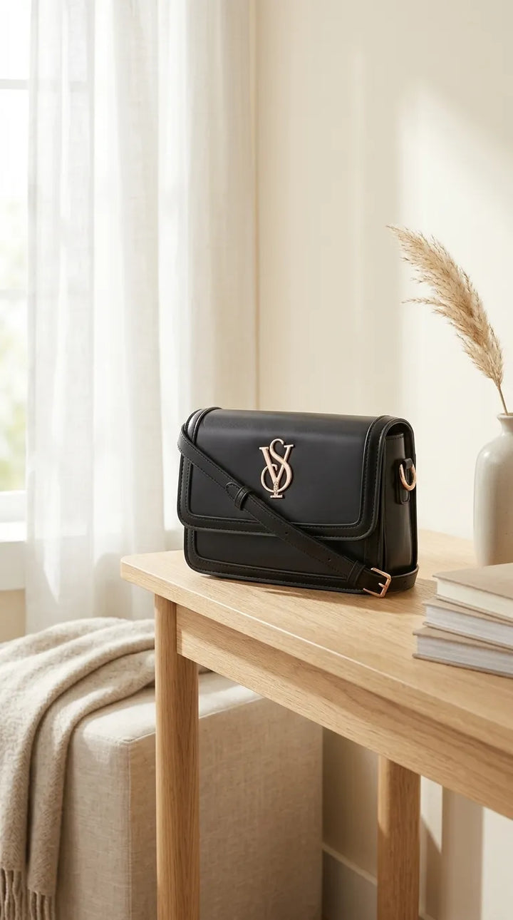 Black Formal Shoulder Bag For Ladies P36669