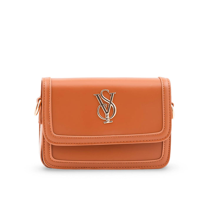 Mustard Formal Shoulder Bag For Ladies P36669