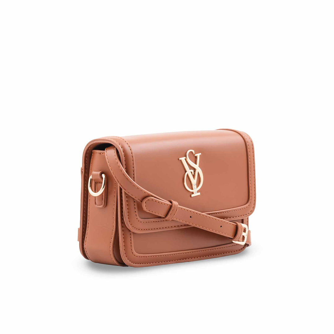 Mustard Formal Shoulder Bag For Ladies P36669
